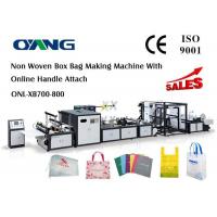 China Muti - Functional Automatic Non Woven Rice Bag Making Machine , CE factory
