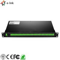 China Customized Rack Mount Fiber Optic Switch LC/SC/ST/FC UPC/APC 1260~1650nm Bandwidth factory