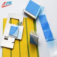 Quality 1mm thickness 2W/m.K sticky silicone thermal conductive pad 45 SHORE00 2.32 g/cc for sale