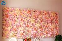 China Square Artificial Flower Wall Decor Synthetic Foam Material Easy Maintenance factory