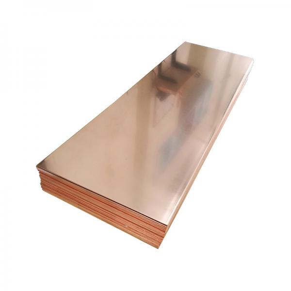 Quality Annealed Pure Copper Sheet Bright Surface Heat Treating for sale