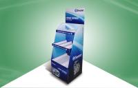 China 3 Shelf Home Products Cardboard Retail Display Stands Double Sided Printing factory