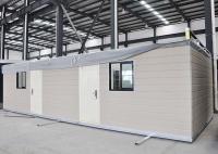 China Australia Style Prefabricated House Kits , Modern Prefab House With WPC cladding factory