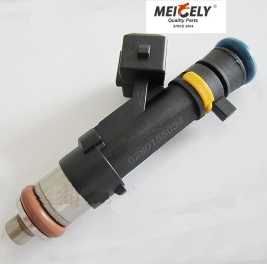 Quality Auto Electronic Truck Fuel Injectors 1.4L 1.6L 0280158034 0280158035 8200227124 12V for sale