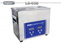 China Small 30 Min Adjustable Heated Digital Ultrasonic Cleaner For Tatto Instrument Sterilizing factory