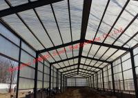 China Prefabricated Steel Structure Poultry Farming Shed For Chicken Farm Building And Cattle Farm Building factory