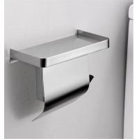 Quality Waterproof Wall Mounted Toilet Paper Holder , 304 Stainless Steel Toilet Tissue Dispenser for sale