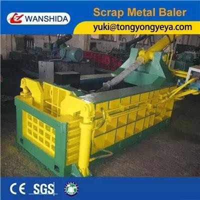 Quality 25MPa Hydraulic Metal Baler Machine Height 160 Tons Scrap Metal Baling Press for sale