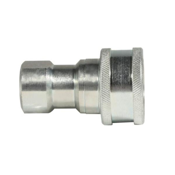 Quality Zinc Plated hydraulic quick disconnect couplings, Carbon Steel Hydraulic for sale