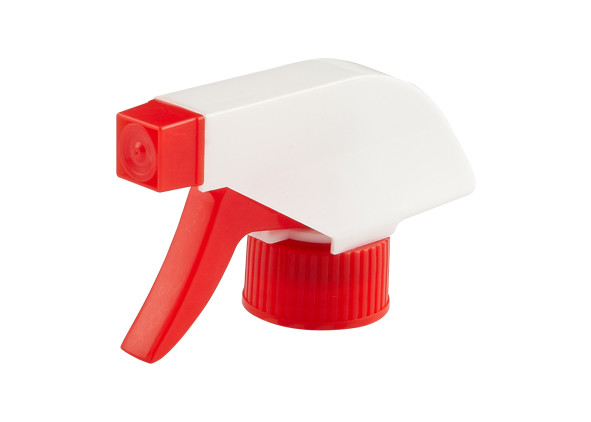 Quality Red White All Plastic Pump Sprayer 28/400 For Glass Cleaning / Pet Care for sale