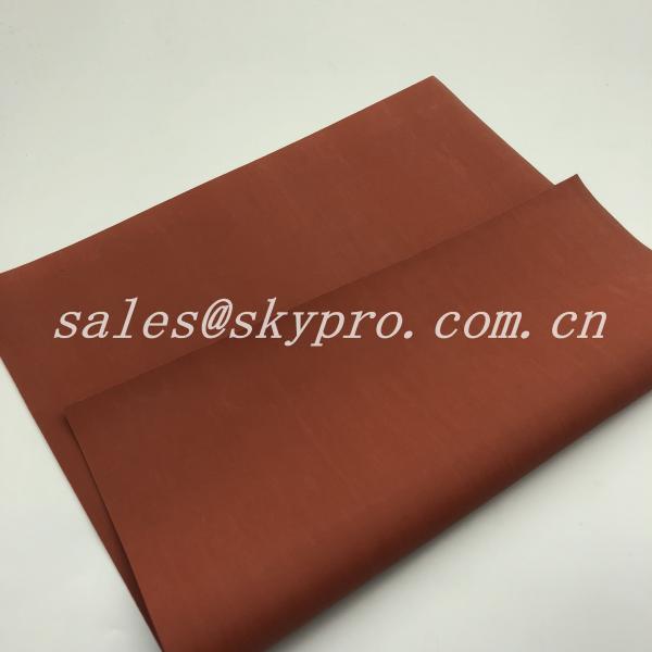 Quality Red Soft Customized Neoprene Rubber Sheet Silicone Rubber Foam Sponge for sale