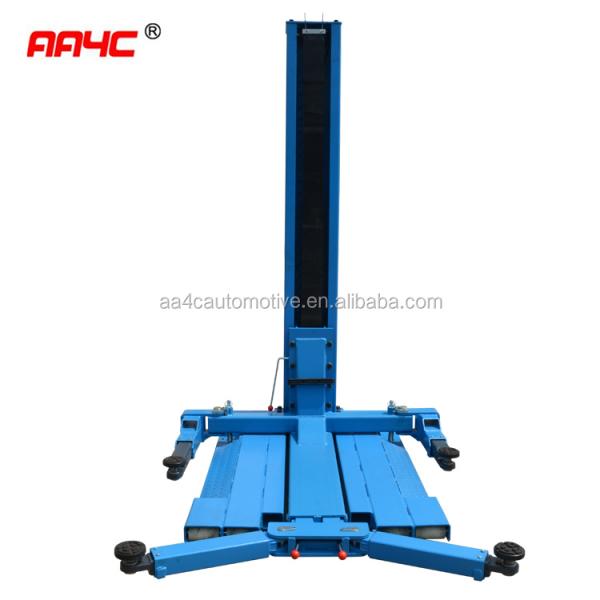 hydraulic one post lift  1 post lift  2.5T capacity , 1.8M lifting height ,manual release