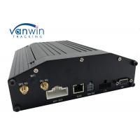 Quality HDD Car 3G Mobile DVR 4 Channel Full HD RJ45 / VGA Output With Mouse Operating for sale