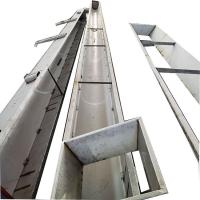Quality Carbon Steel Tubular Screw Conveyor Mine Metallurgy Shaftless Spiral Conveyor for sale