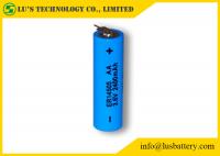 China ER14505 Size AA 3.6 V 2.4Ah Lithium Thionyl Chloride Battery 3.6v 2400mah disposable batteries size AA factory