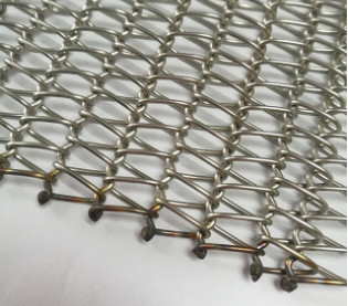 Quality 0.5mm-4mm Balanced Spiral SS Wire Mesh Belt Conveyor For Bakery Tunnel Oven for sale