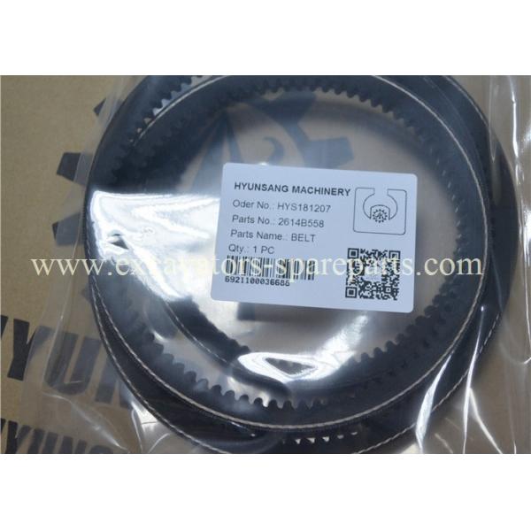 Quality 2614B558 2614B658 Engine V-belt Rubber For Perkins Generation Power 1006TAG 1004TAG for sale