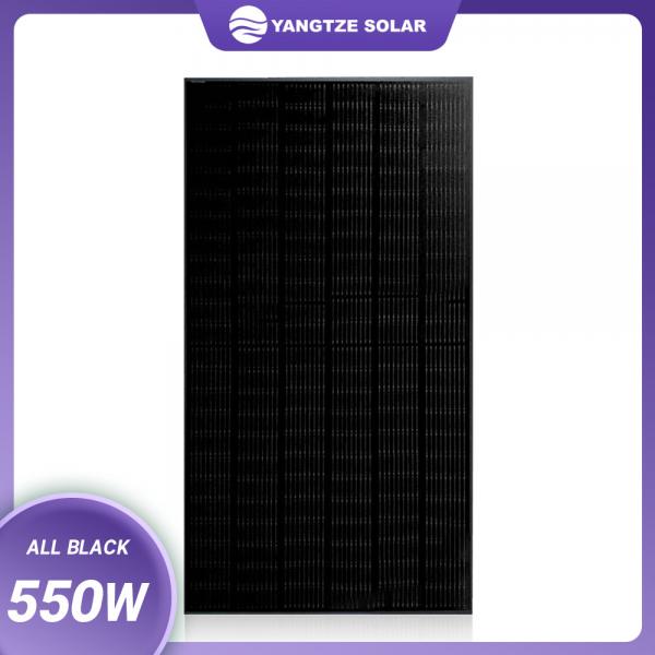 Quality 550 Watts Half Cell Monocrystalline Mono-Facial Solar Panel 550W Photovoltaic Solar Panel for sale