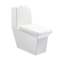 China One Piece Siphon Flush Toilet Soft Closed Toilet Seat 3.7L factory