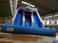 China inflatable slides inflatable castle for children kiddie rides factory