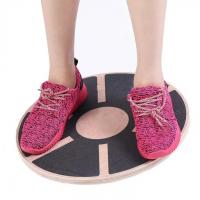 China Fitness Curvy Baby Children Wooden Wobble Balance Board factory