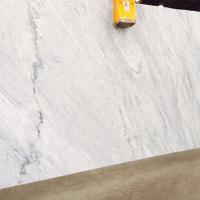 China High Level Italy White Marble Stone , Large Marble Slab Countertops factory