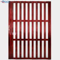 China Dirt Resistance PVC Accordion Doors Heat Insulation PVC Balcony Doors factory