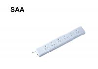 China 6 Outlet All In One Surge Protector Power Strip , Heavy Duty Outdoor Power Strip factory