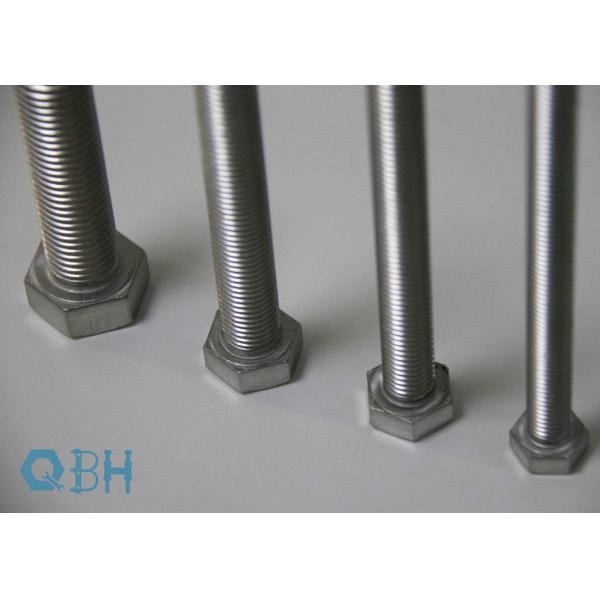 Quality 304 316 DIN 933 - Hexagon head bolts with thread up to head stainless steel A2-70 A2-80 A4-70 A4-80 for sale