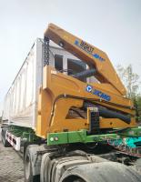 China Heavy Duty Truck Mounted Hydraulic Crane , 37 Tons Truck Hoist Crane factory