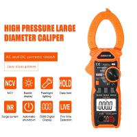 China VICTOR 615B DC 1500V 1000A True RMS  AC DC Digital Clamp Multimeter with Live NCV solar energy clamp meter factory