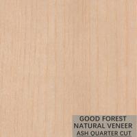 China Natural ASH Wood Veneer Sheets Special Grain Customized For Doors factory