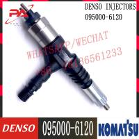 China Diesel Common Rail Fuel Injector 095000-6120 For Komatsu PC600 Excavator 6261-11-3100 for sale