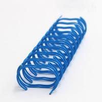 China Twin Loop Wire O Ring Book Metal Binding Coil 0.8mm Thick factory