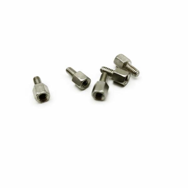Quality M3x7 Stainless Steel Standoff Screws 0.42g Single Weight Hexagon for sale