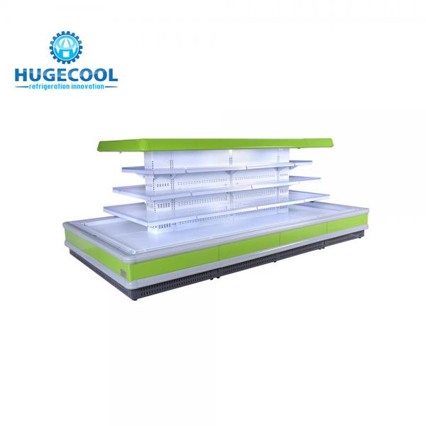 Quality R404a Supermarket Multideck Display Fridge Electric Defrost For Commercial for sale