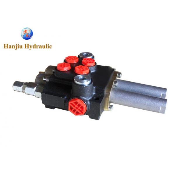 Quality Hydraulic Control Valves 40Liters Directional Manual Valves Trackloader for sale