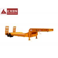 china Two Axle Heavy Duty Trailer Heavy Load Trailer For Steady Transportation