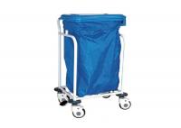 China Stainless Steel Hospital Emergency Collecting Cart , Steel Dressing Medical Trolley (ALS-MT15) factory