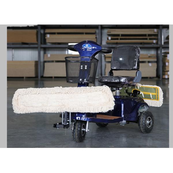 Quality OEM  /  ODM Driving Mop Dust Cart Electric Scooters With Three Wheels CE for sale