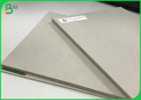 China 100% Recycled Paper Board Grey Laminated Sheets 1.7mm 2.5mm Pressed Board factory