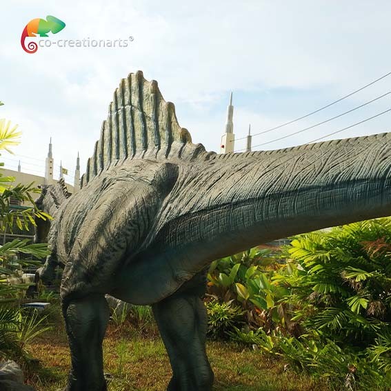 Quality 9M Realistic Dinosaur Jurassic Park 3 Spinosaurus Animatronic Simulation Color for sale