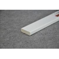 China Crown Molding White Plastic Extrusion Profiles For Interior Decoration factory