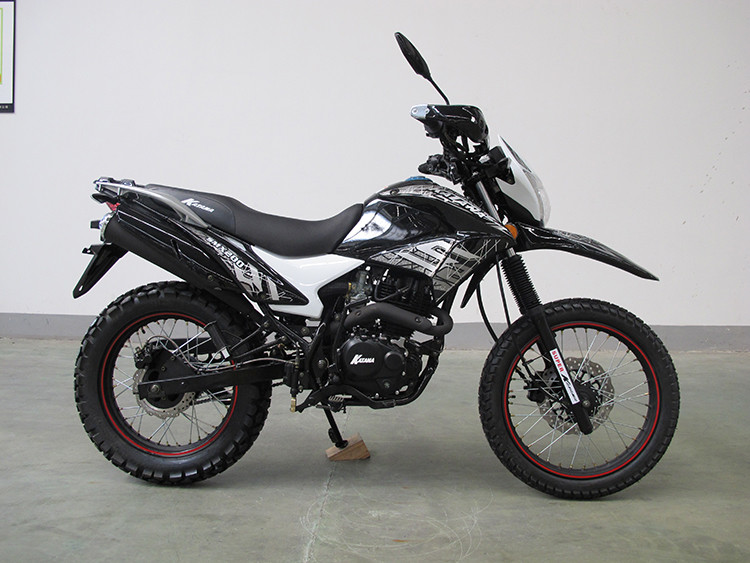 China 200 Cc Engine Black Enduro Motorcycle Enduro Dual Sport Motorcycles factory