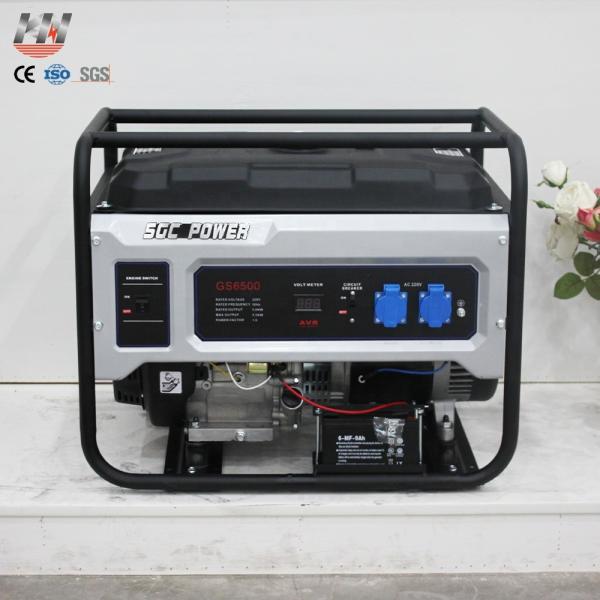 Quality Single Cylinder 4-Stroke Air Cooled 6.5HP Generador Trade / Small 3 Phase 3000W Gasoline Dual Fuel LPG Power 3 kW Gas Generator for sale