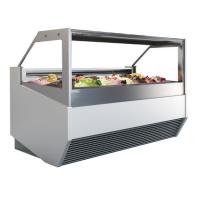 China Customization Commercial Fridge Showcase Display Refrigerators Ice Cream Freezer For Sale factory