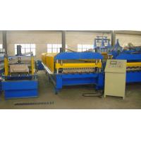 Quality High Stress Metal Corrugated Roll Forming Machine , Corrugated Roofing Sheet Making Machine for sale