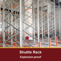 China Explosive Proof Radio Shuttle Rack For Warehouse Storage Racking Shuttle Pallet Runner Racking for sale