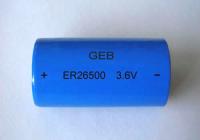 China High energy er battery ER26500m 3.6v 6500mah lithium battery for GPS factory