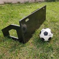 china Football Training Equipment Foldable Polyethylene Plastic Soccer Rebounder Wall